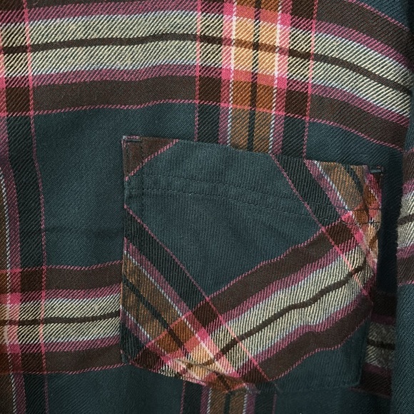 Maurice’s Plaid Soft Flannel Button Up Top Women’s XXL - Picture 5 of 6
